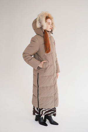 Пальто пуховое Сортавала Nordic Goose (Женский; 46; Капучино без*Меха)